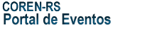 Logo Portal de Eventos COREN-RS